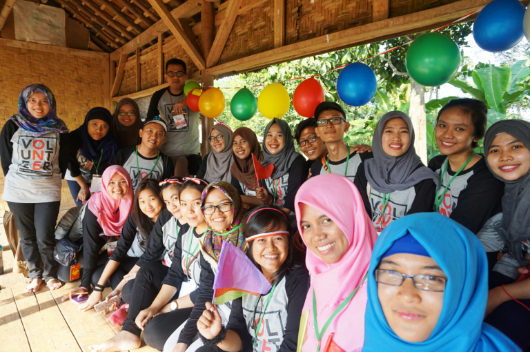 Relawan InspireActionDay - Kp. Bantarwaru - Kab. Lebak, Banten