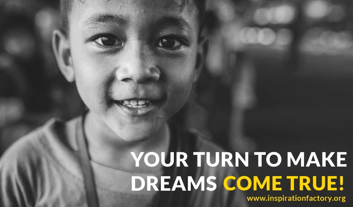 Inspire Underprivileged Children with Inspiration Factory Foundation!