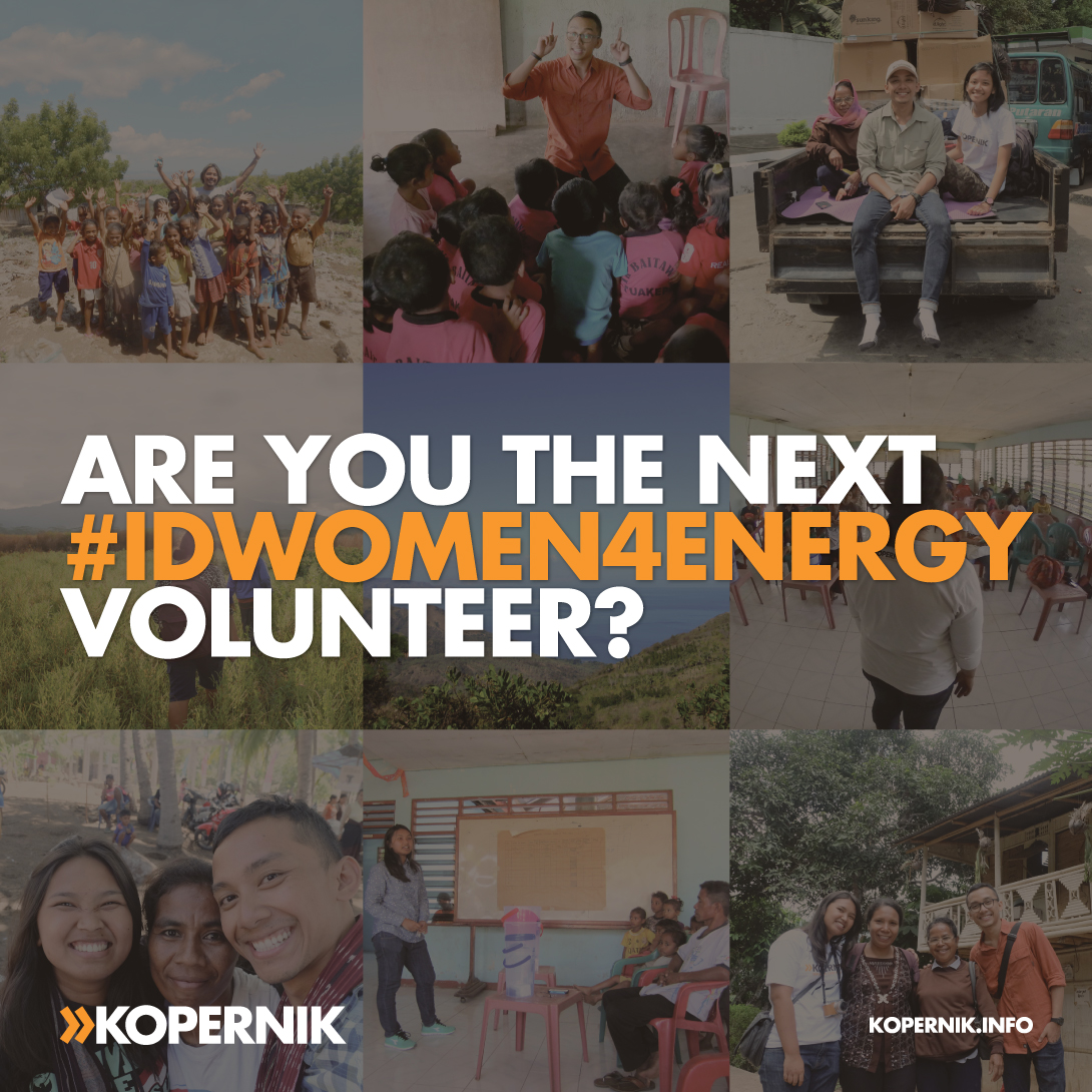 Galeri aktivitas #IDWOMEN4ENERGY Volunteering Program ke-2