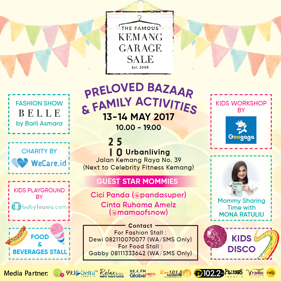 Volunteer Booth Staff at Kemang Garage Sale