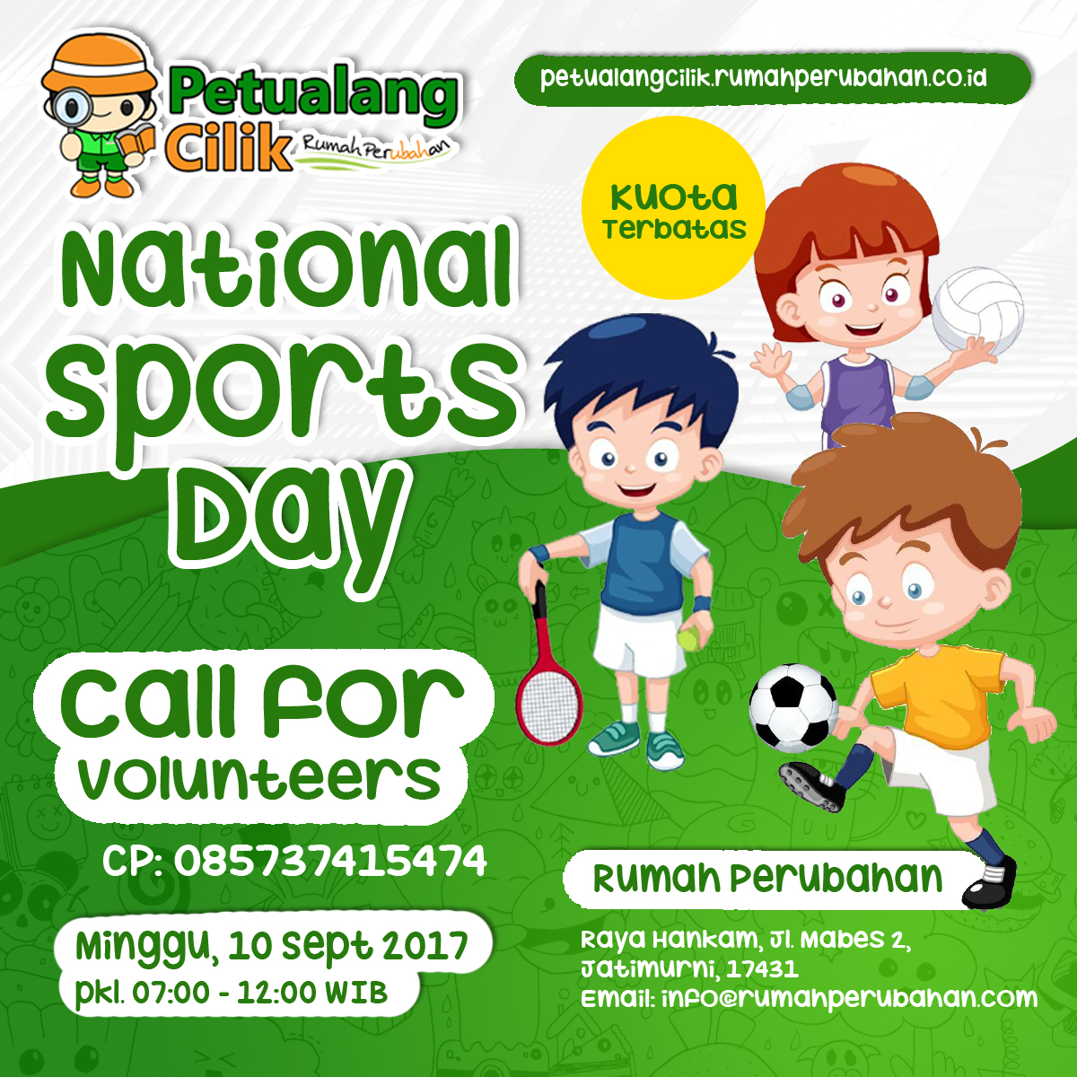 Petualang Cilik National Sports Day