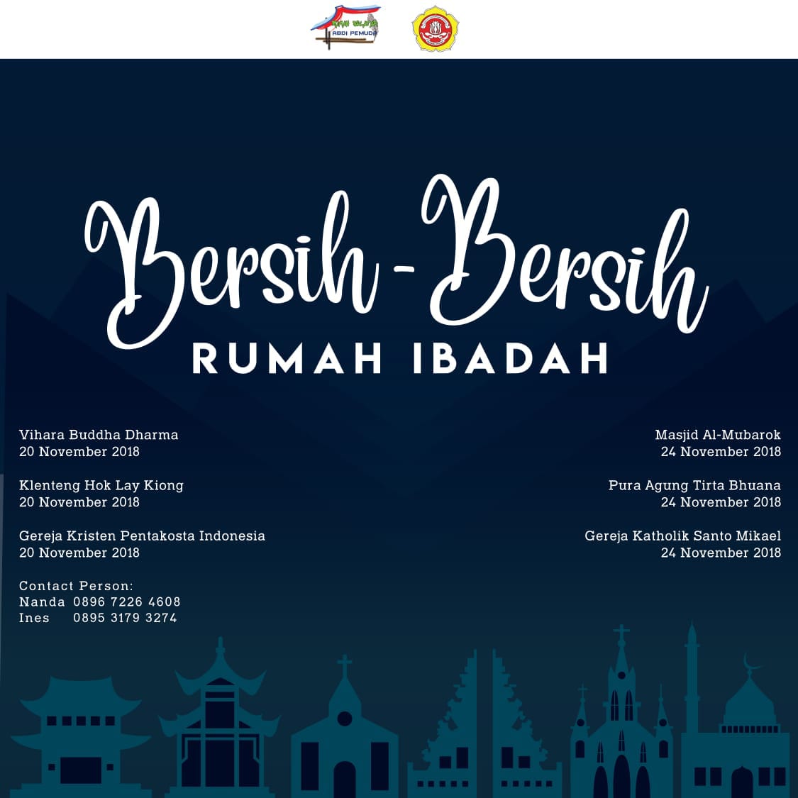 Bersih-Bersih Rumah Ibadah (2)