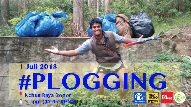 Sunday Plogging at Kebun Raya Bogor