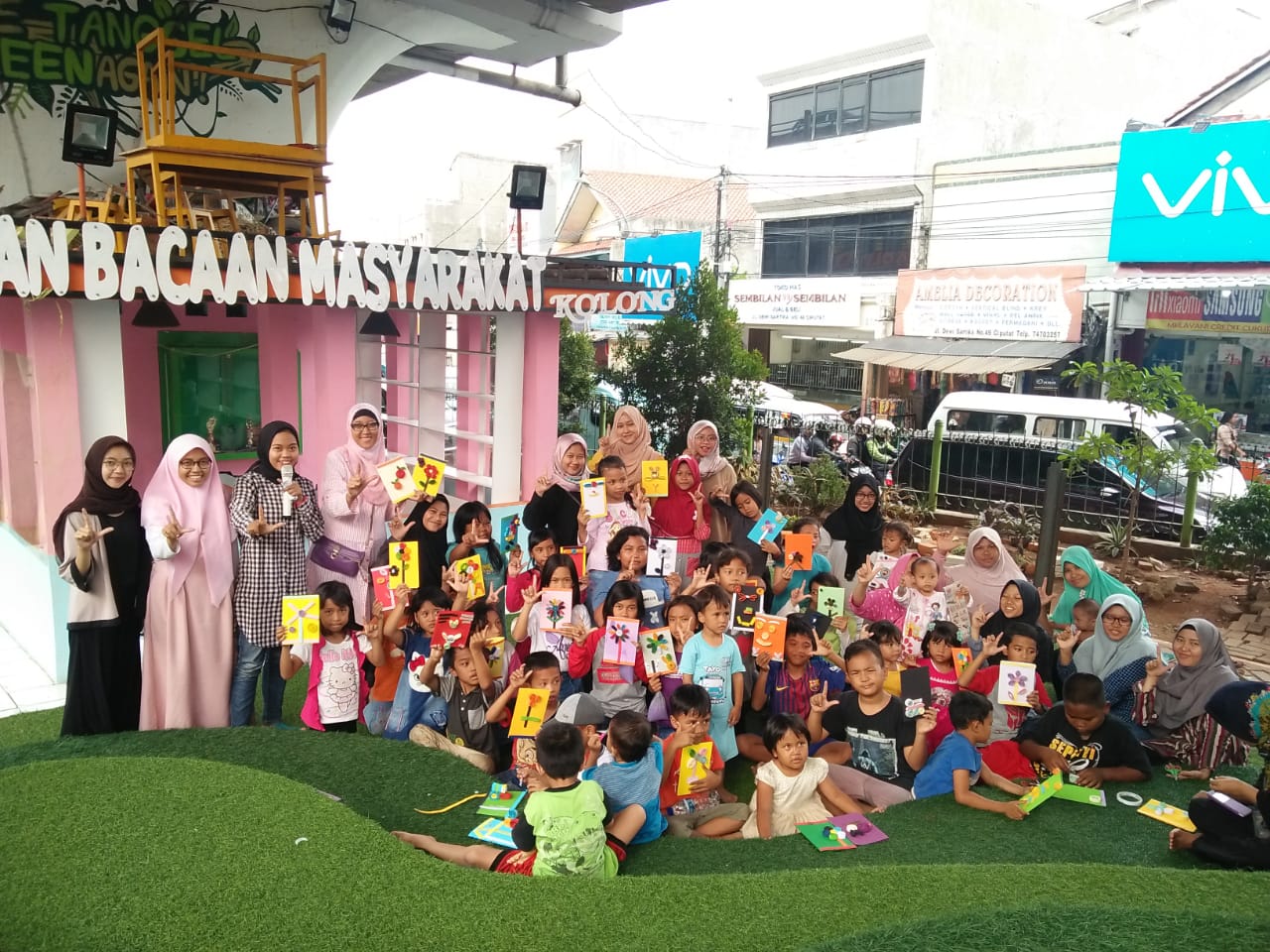 Relawan Minggu di Taman Baca Masyarakat