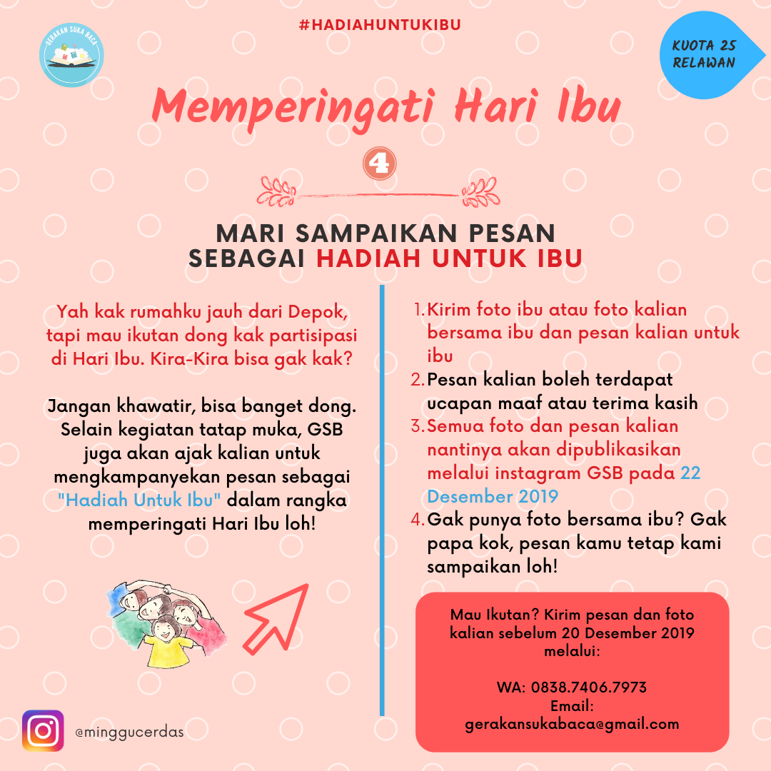 Galeri aktivitas Hadiah Untuk Ibu - Memperingati Hari Ibu ke-5