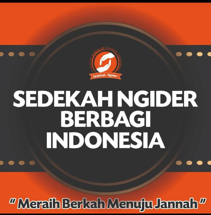 SEDEKAH NGIDER BERBAGI INDONESIA