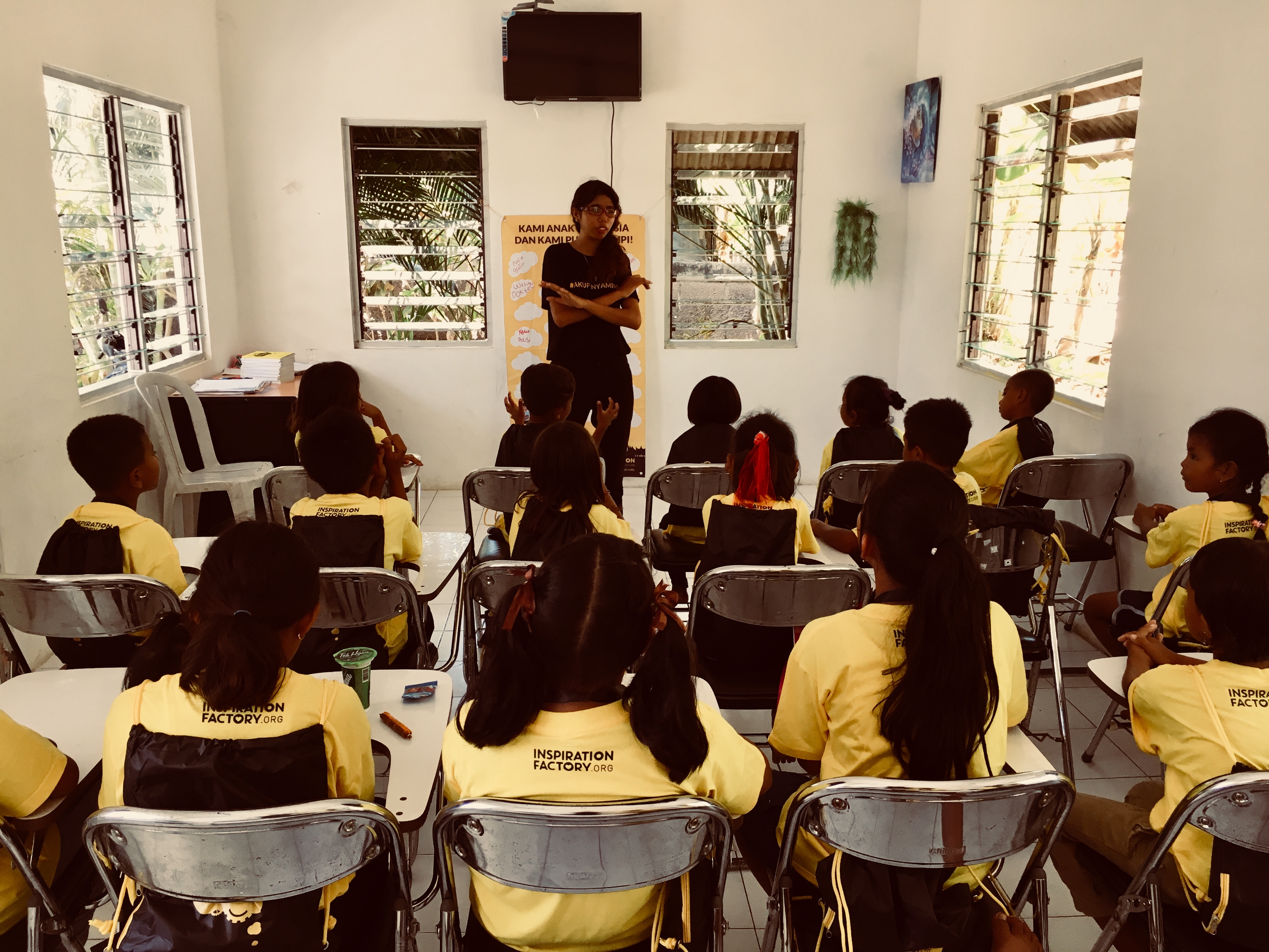 Inspire at the Inspiration Factory Pinus Elok!