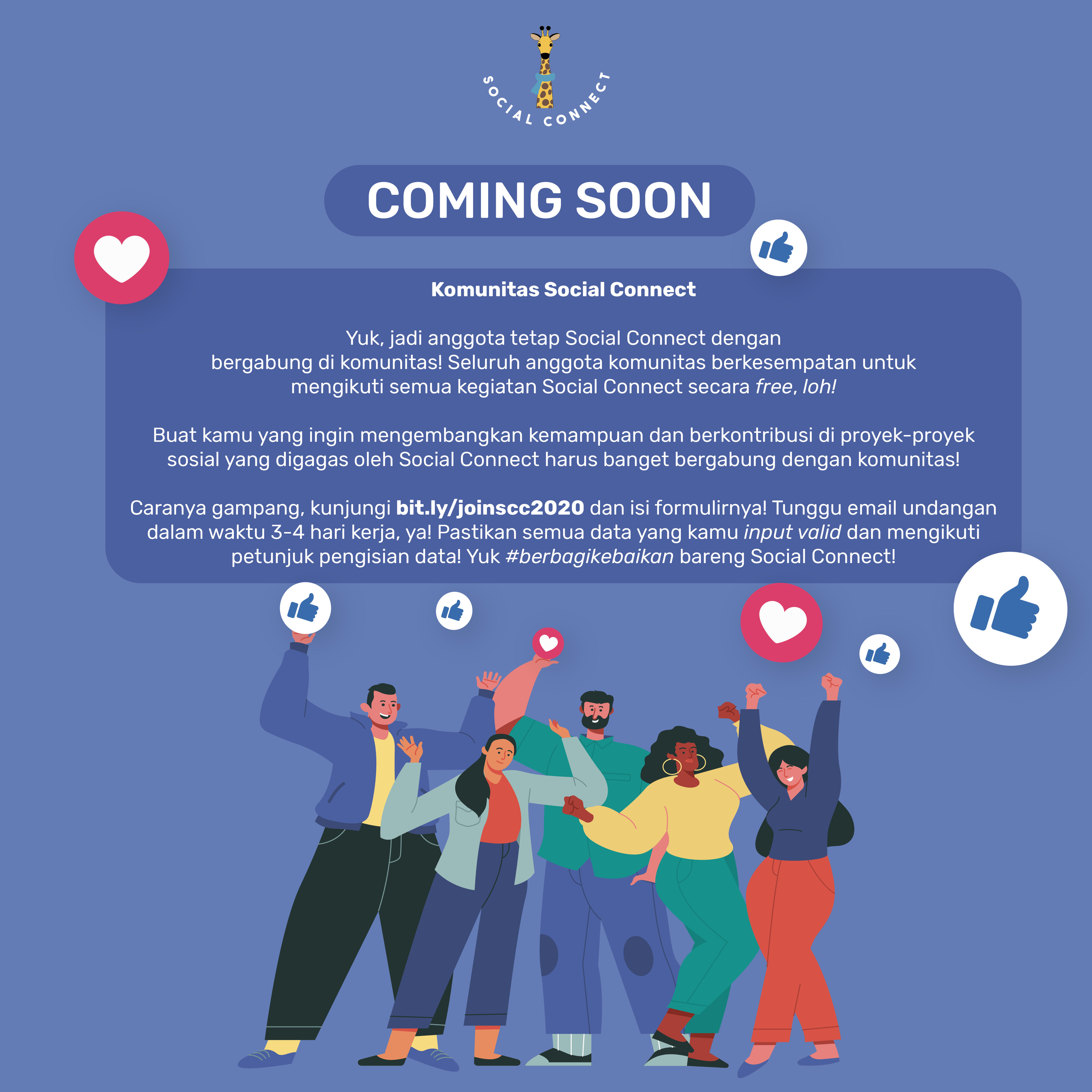 Relawan Komunitas Social Connect