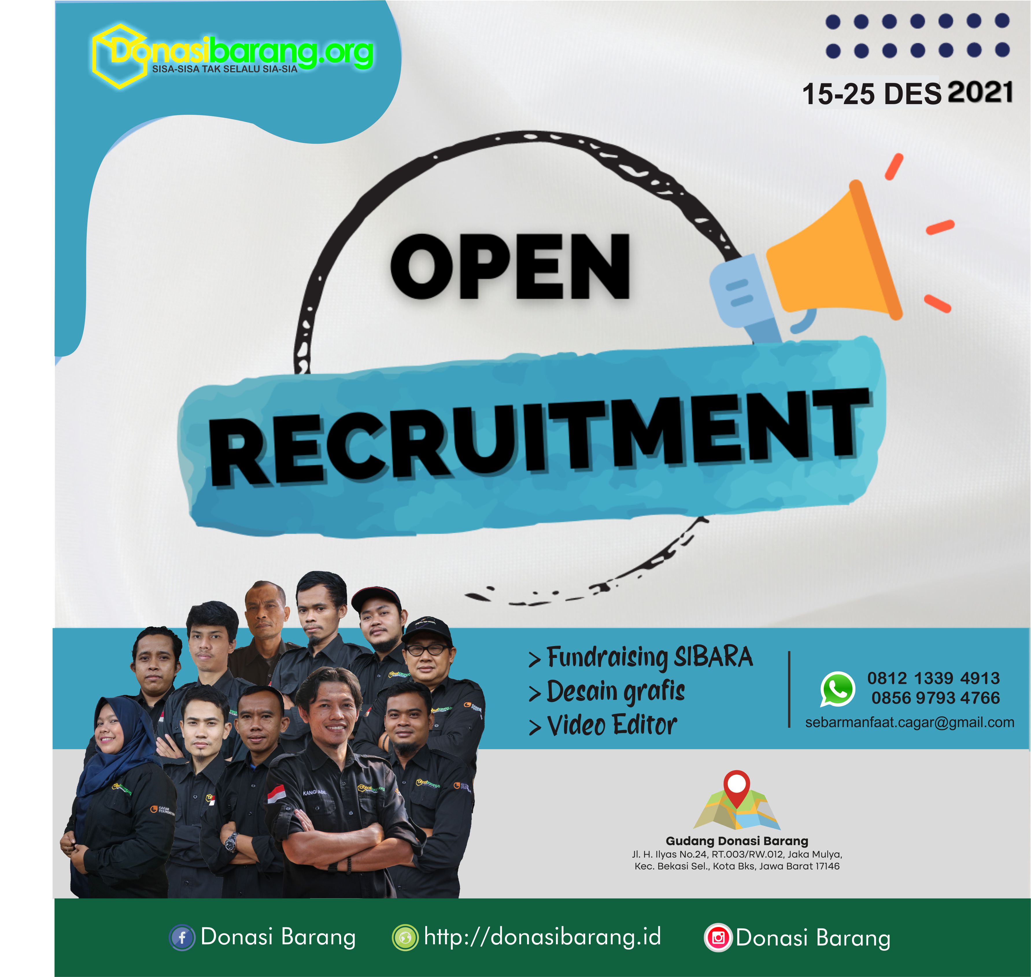 OPEN RECRUITMENT