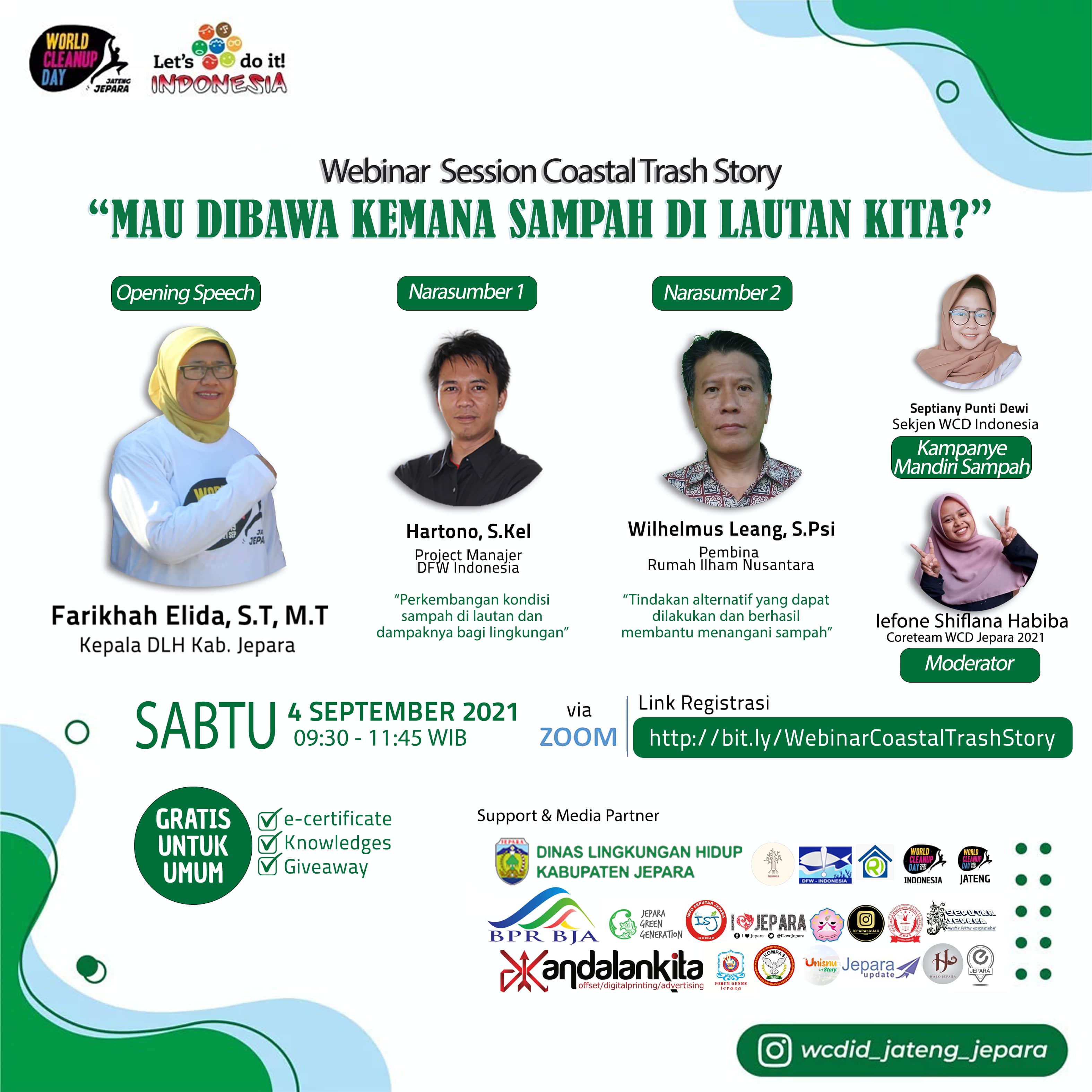 📢WEBINAR Session  Coastal Trash Story📢