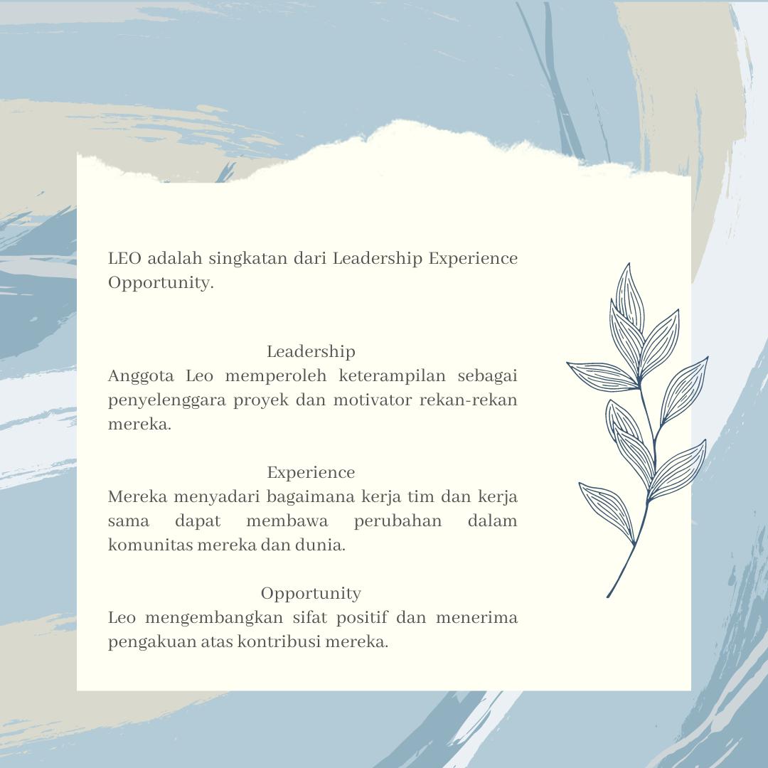 Galeri aktivitas Leo Jakarta Kota - Member Recruitment ke-3