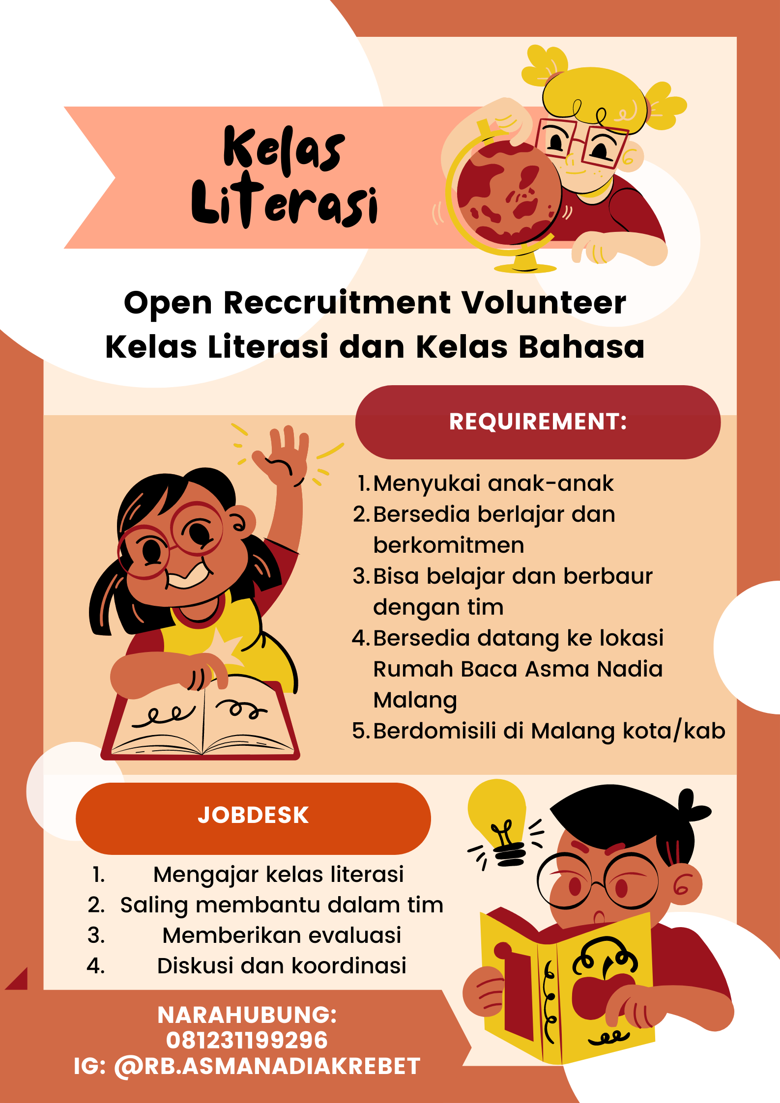 Open Recruitment Volunteer