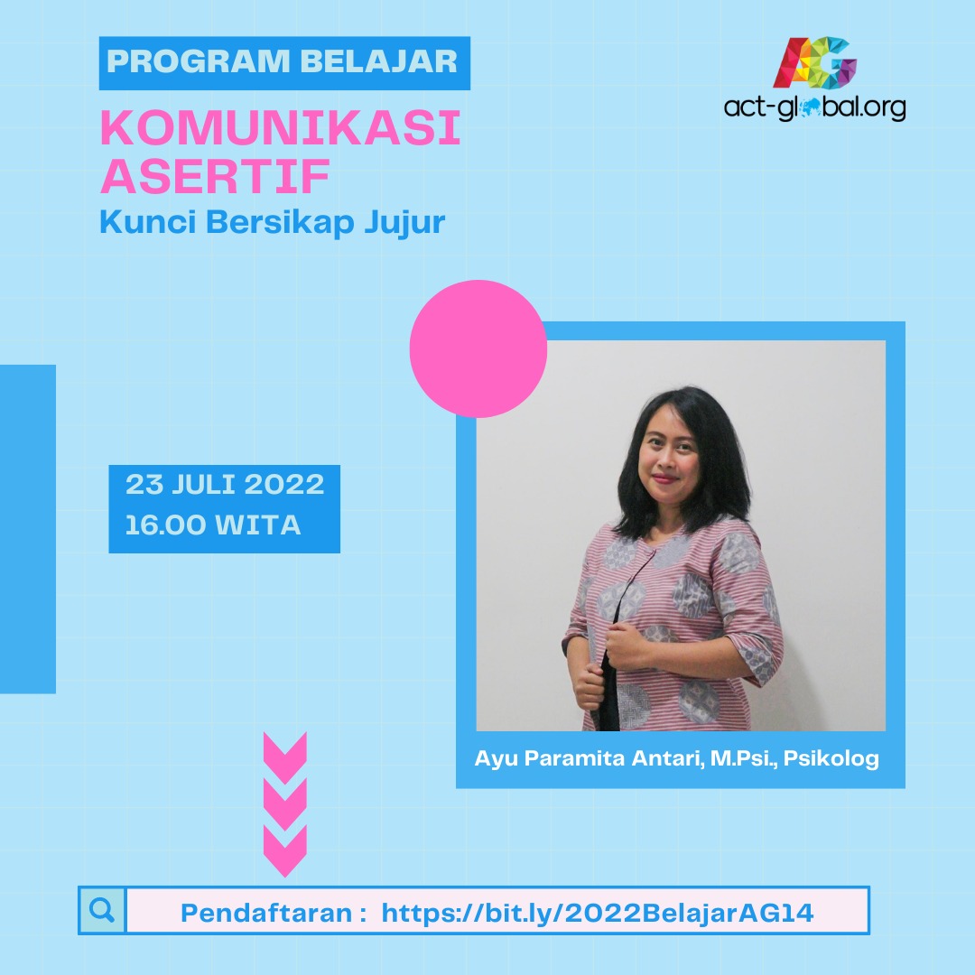 Program belajar : Komunikasi Asertif