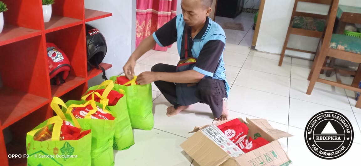 Galeri aktivitas Relawan Difabel Karanganyar ( REDIFKRA ) Peduli &  ke-2