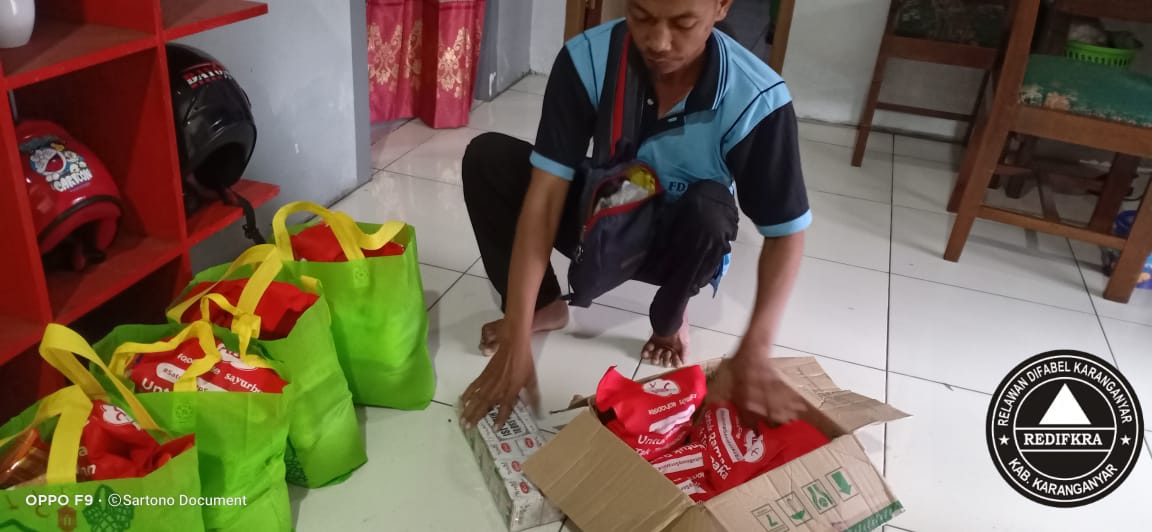Galeri aktivitas Relawan Difabel Karanganyar ( REDIFKRA ) Peduli &  ke-3