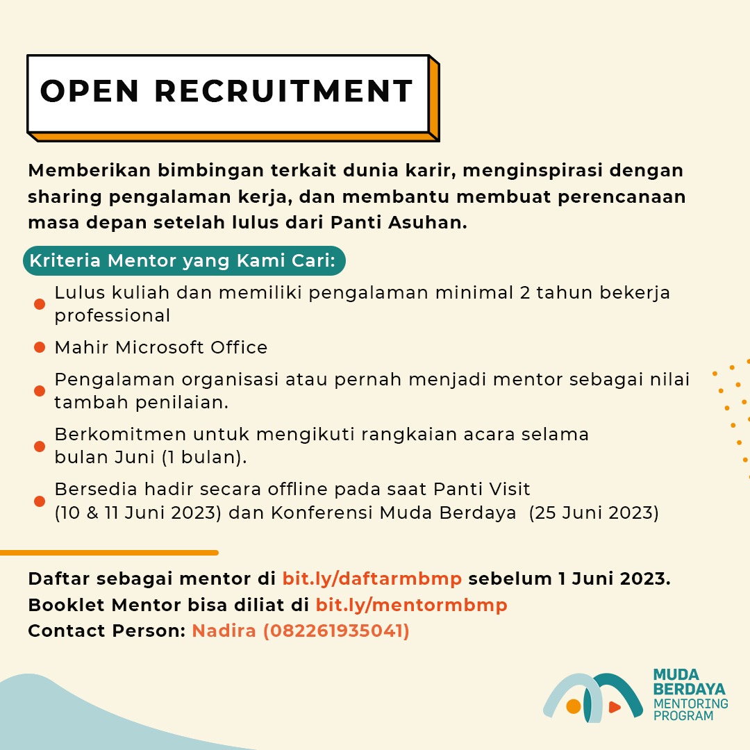 Galeri aktivitas Mentor untuk Remaja Panti (MBMP) ke-2
