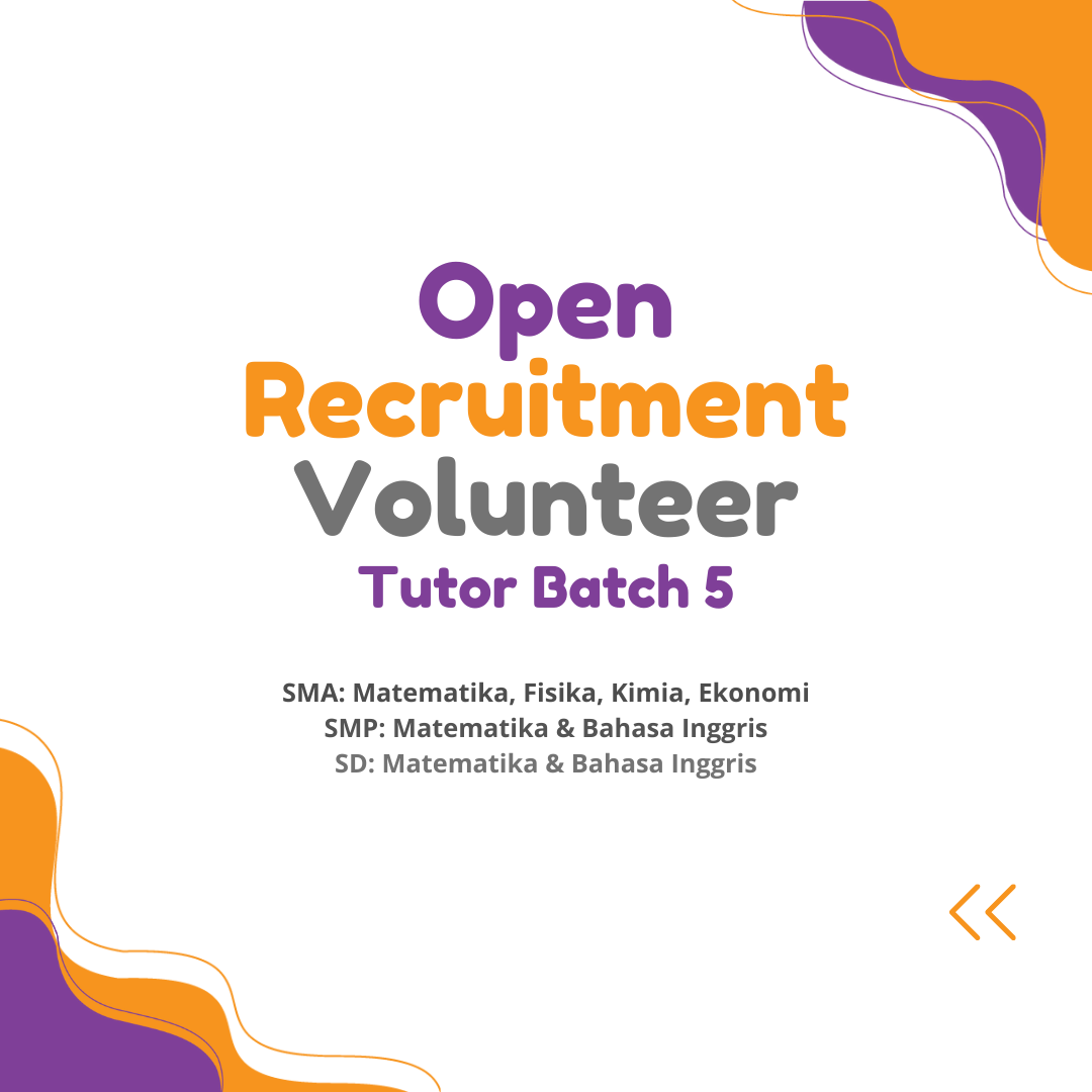 OPREC VOLUNTEER TUTOR (BACA CAPTION SAMPAI AKHIR)