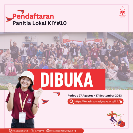 Pendaftaran Panitia Lokal KIY 10