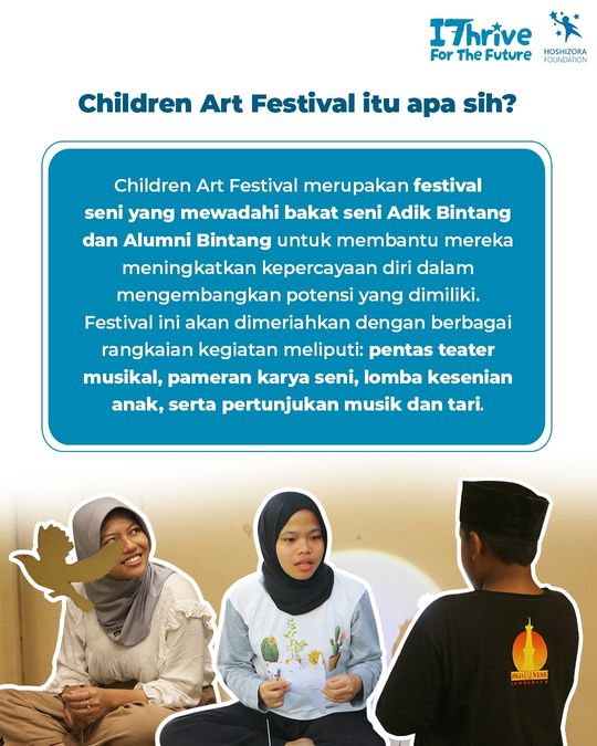 Galeri aktivitas Volunteer Children Art Festival 2023  ke-3
