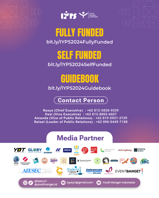 Galeri aktivitas International Youth Potential Summit : Chapter Mal ke-7