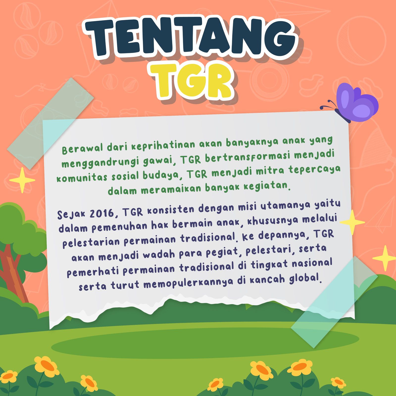 Galeri aktivitas Open Recruitment Documentation Team TGR ke-2