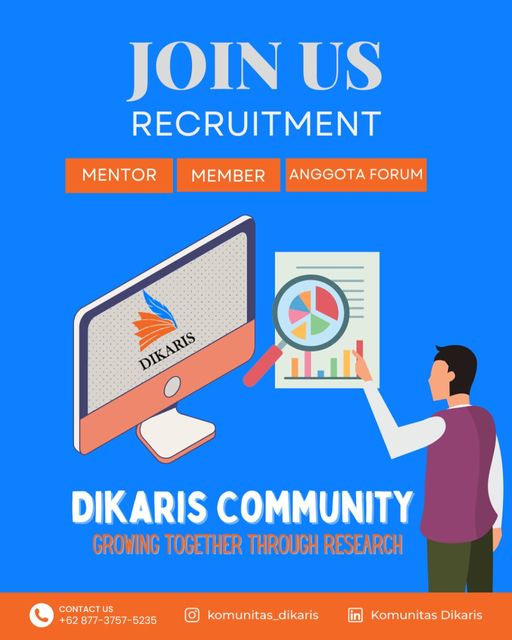 Open Recruitment Komunitas Dikaris