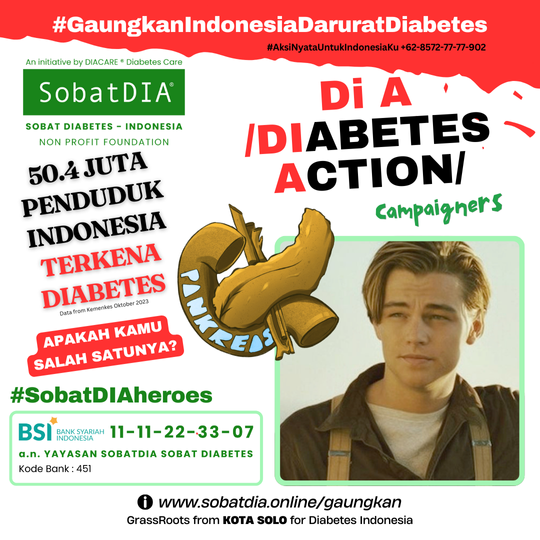 Galeri aktivitas GAUNGKAN INDONESIA DARURAT DIABETES CAMPAIGN ke-5