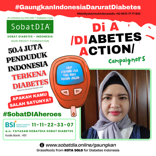 Galeri aktivitas GAUNGKAN INDONESIA DARURAT DIABETES CAMPAIGN ke-11