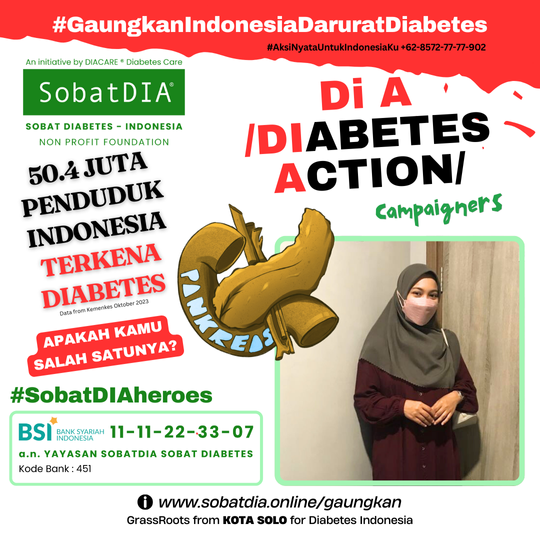Galeri aktivitas GAUNGKAN INDONESIA DARURAT DIABETES CAMPAIGN ke-12