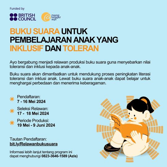 Buku Suara Pembelajaran Anak Inklusif & Toleran