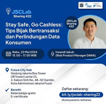 Kelas Bareng Pakar JSC Lab Sharing #22