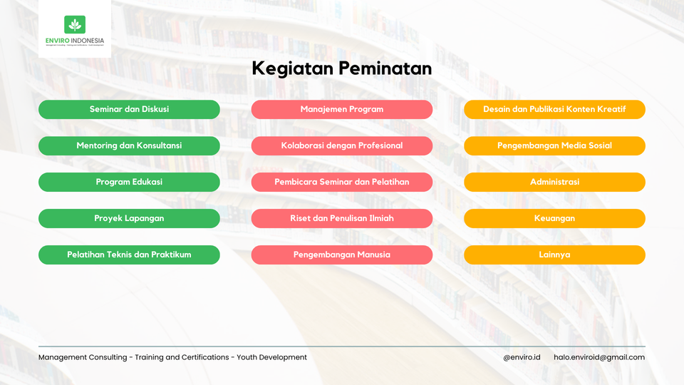 Galeri aktivitas Monthly Volunteering ke-4