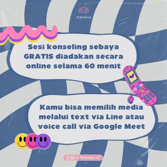 Galeri aktivitas Layanan Konseling Sebaya GRATIS (Sebagai Klien) ke-3