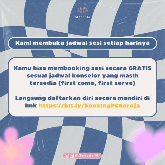 Galeri aktivitas Layanan Konseling Sebaya GRATIS (Sebagai Klien) ke-6