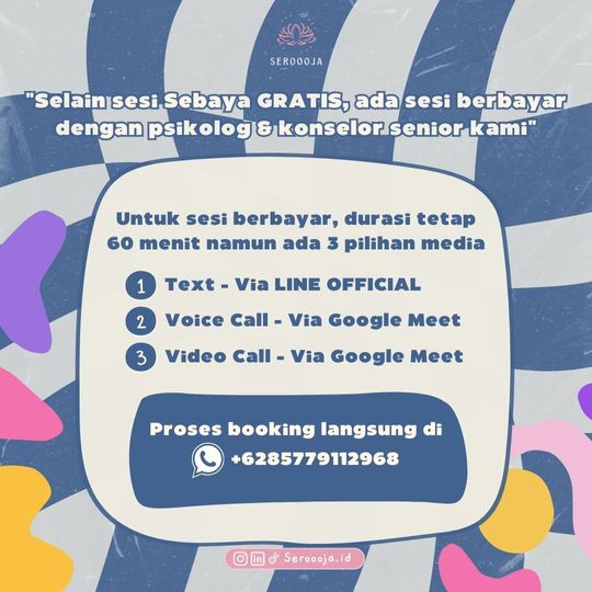 Galeri aktivitas Layanan Konseling Sebaya GRATIS (Sebagai Klien) ke-8