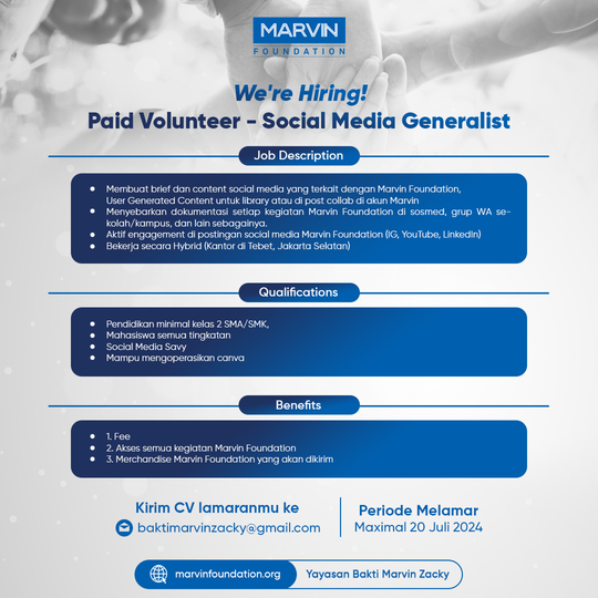 Paid Volunteer Social Media Generalist