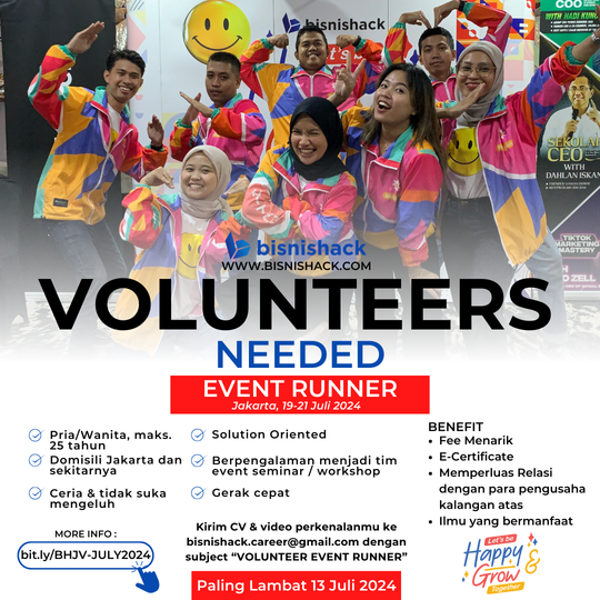 Open Volunteer Event Crew