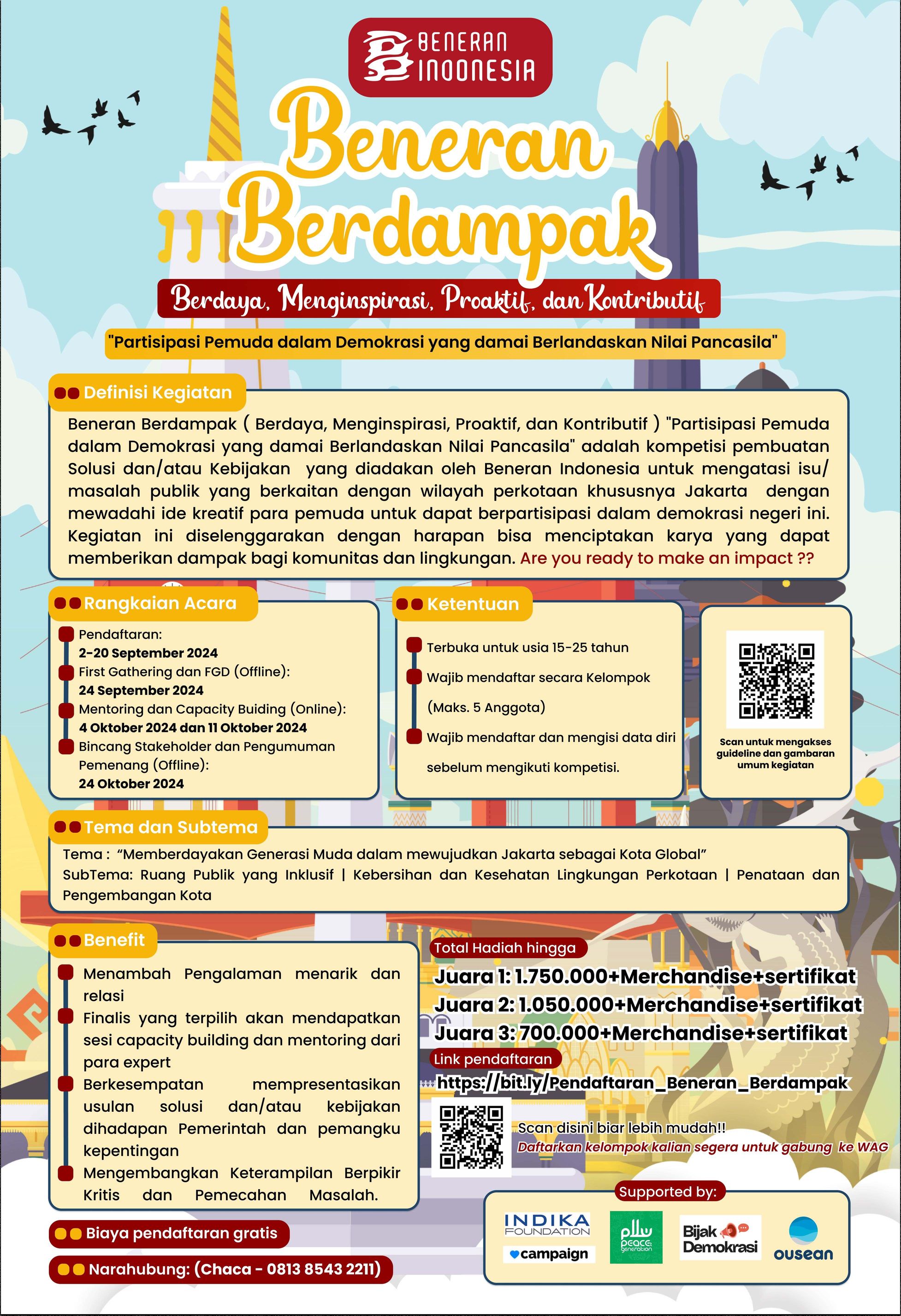 Galeri aktivitas Beneran Berdampak ke-2