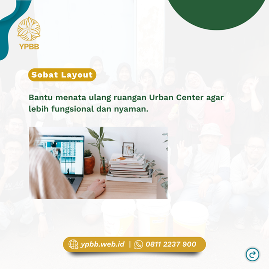 Galeri aktivitas Relawan Optimalisasi Urban Center (UC) YPBB ke-2