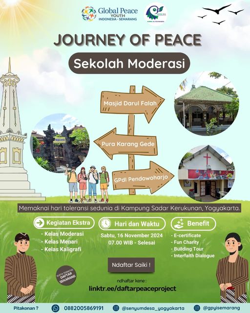 Open Volunteer Sekolah Moderasi Yogyakarta