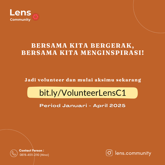 Galeri aktivitas EXTENDED OPREC VOLUNTEER LENS COMMUNITY 2025 ke-8