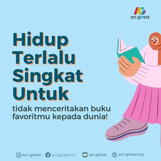 Galeri aktivitas Join Act Global Lit Circle (Klub Buku Online) ke-2