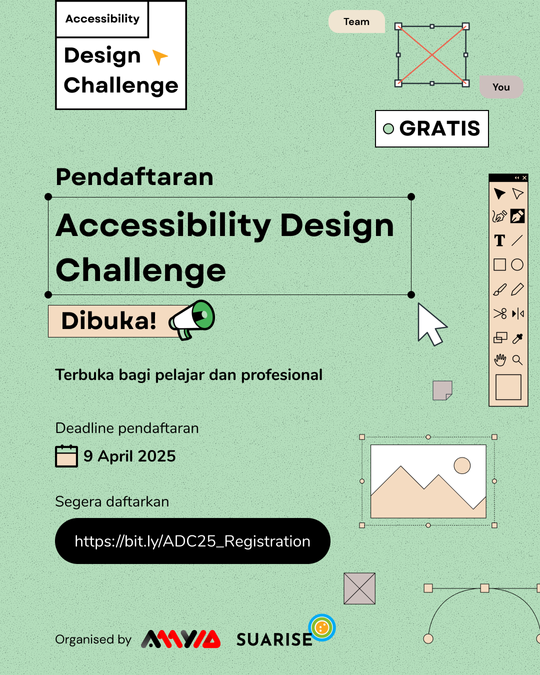 Galeri aktivitas Dicar: Relawan Global Accessibility Awareness Day  ke-2