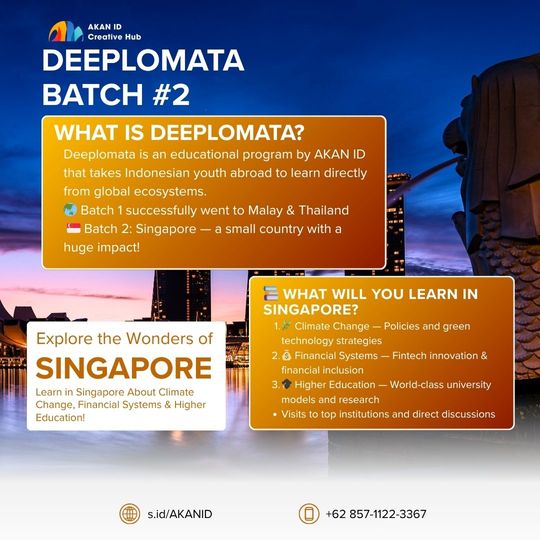 Galeri aktivitas Deeplomata Batch 2 (Singapura) ke-3