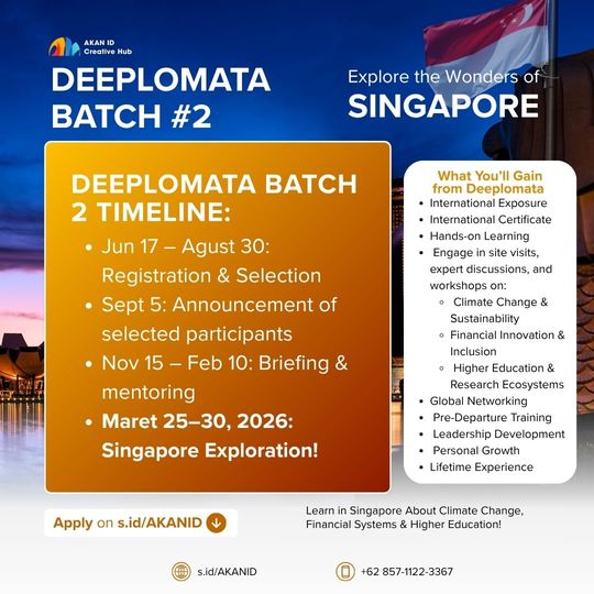 Galeri aktivitas Deeplomata Batch 2 (Singapura) ke-4