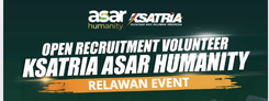 Open Recruitmen Relawan Event Laznas ASAR Humanity