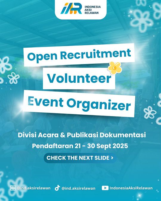 Galeri aktivitas OPREC VOLUNTEER EVENT ORGANIZER ke-2