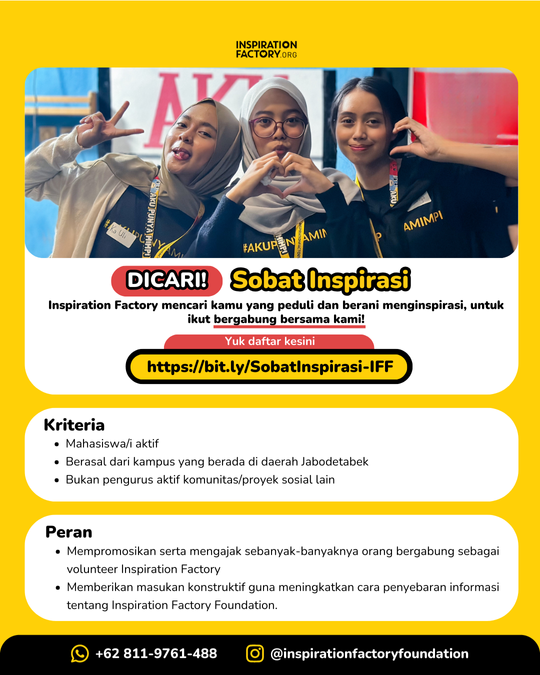 Galeri aktivitas BANGUN RELASI DENGAN JADI SOBAT INSPIRASI! ke-2