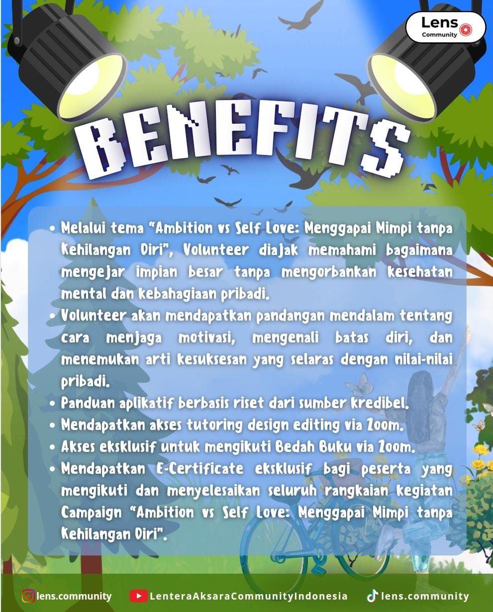 Galeri aktivitas OPREC VOLUNTEER CAMPAIGN LENS COMMUNITY  BACTH 10 ke-5
