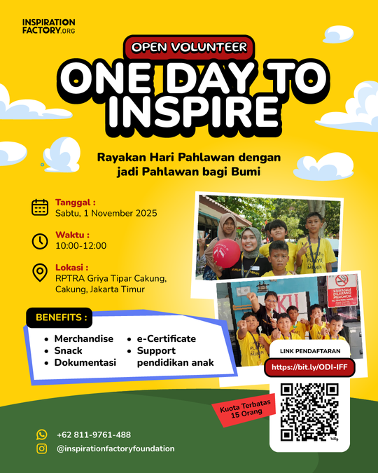 Galeri aktivitas Open Volunteer: One Day to Inspire  ke-2